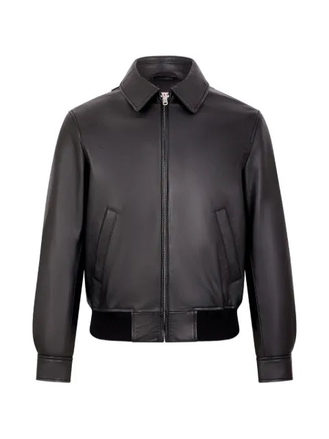 FURSAC zip-up leather jacket
