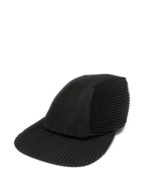 Homme Plissé Issey Miyake Plissierte Baseballkappe