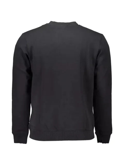 Napapijri logo-patch crew-neck sweatshirt