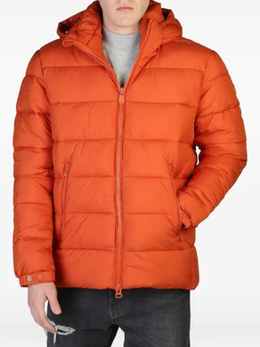 Save The Duck hooded zip-fastening padded jacket