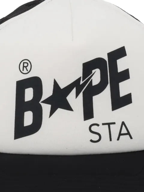 A BATHING APE® BAPE STA Baseballkappe mit Logo-Print