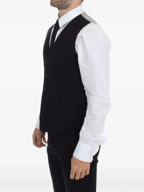 Dolce & Gabbana V-neck button-up waistcoat