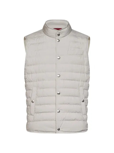 Brunello Cucinelli lightweight Techno fabric down vest