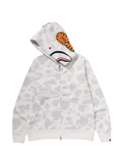 A BATHING APE® Shark camouflage hoodie