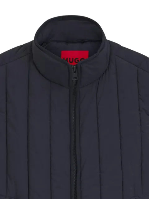 HUGO lightweight gilet with vertical quilting