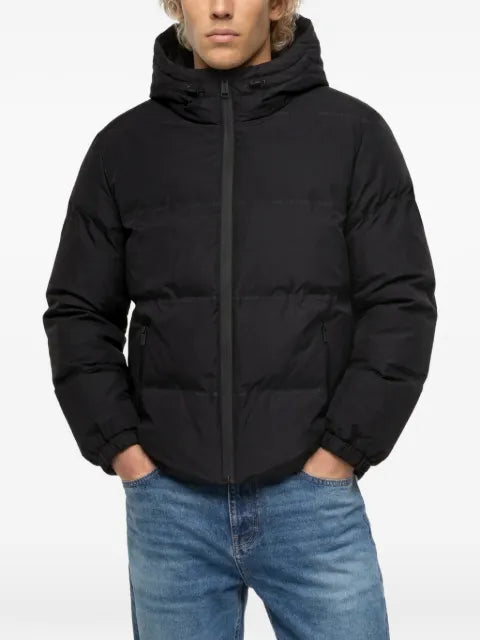 Karl Lagerfeld Jeans logo puffer jacket