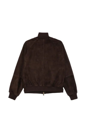 Baracuta long-sleeve leather jacket
