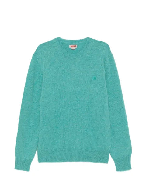 Baracuta logo-embroidered sweater