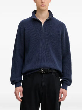 Levi's Housemark quarter-zip ribbed sweater
