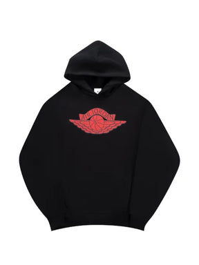 Jordan logo-print fleece hoodie