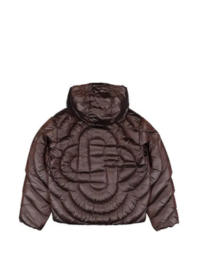 Casablanca quilted hooded jacket
