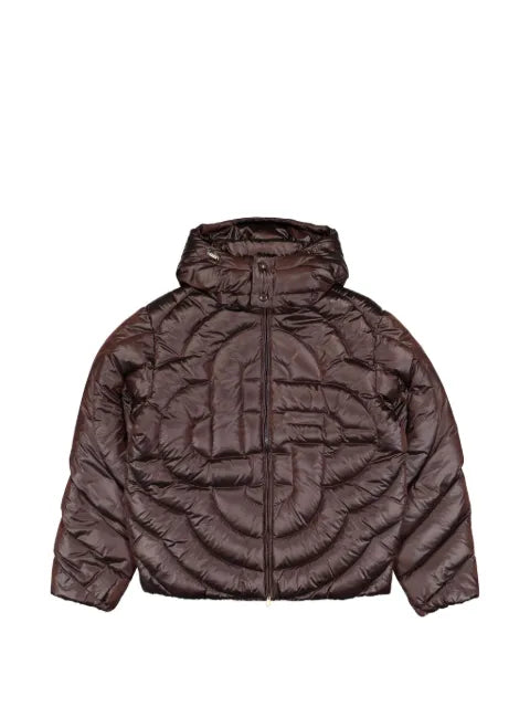 Casablanca quilted hooded jacket