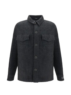 Balmain flap-pocket shirt jacket