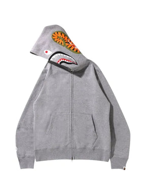 A BATHING APE® Shark zip-up hoodie