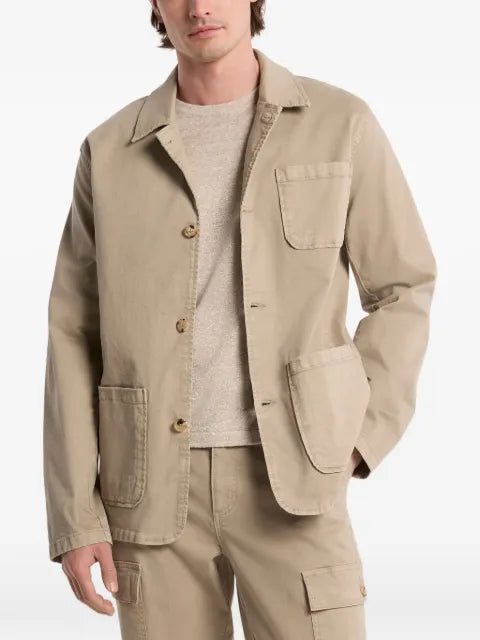 Michael Kors Chore jacket in stretch cotton twill