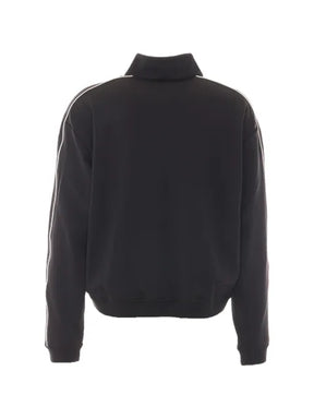 Represent embroidered-logo piped-detail track jacket