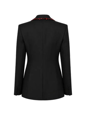 Dolce & Gabbana Sicilia crystal-embellished blazer
