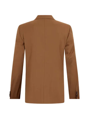 Canali double-breasted peak-lapel blazer