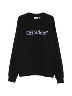 Off-White logo-embroidered sweatshirt