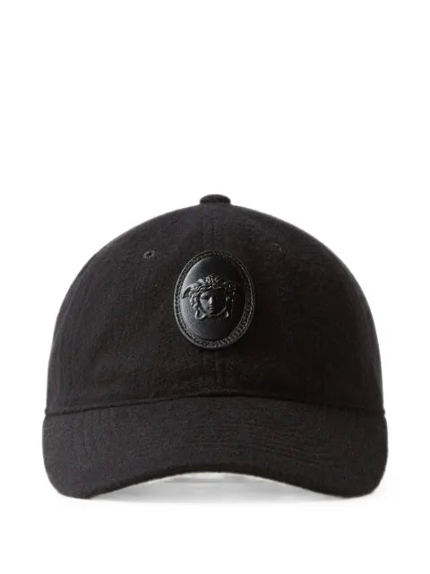 Versace Baseballcap aus Kaschmir und Wolle