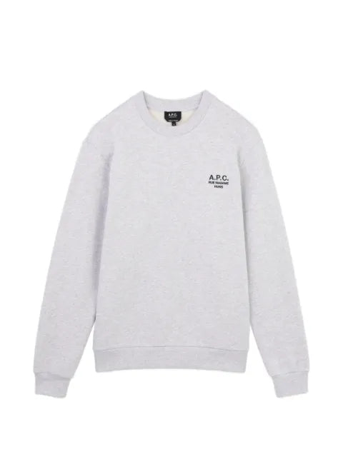 A.P.C. logo-embroidered sweatshirt