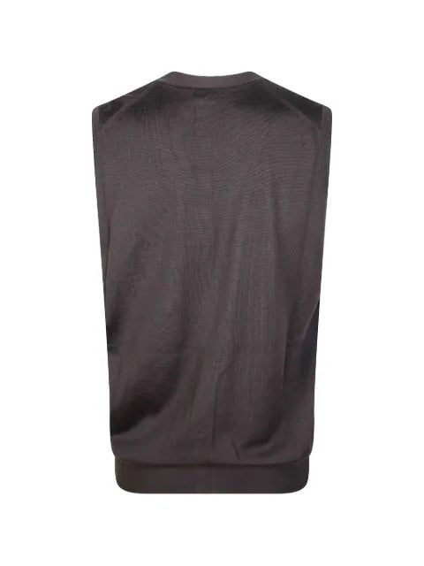 Filippo De Laurentiis button-up V-neck vest