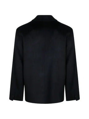 AMARÁNTO button-up patch-pocket jacket