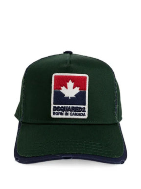 DSQUARED2 Baseballkappe im Distressed-Look