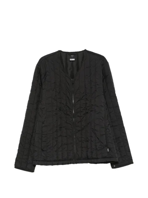 Rains Banja Liner quilted zip-up jacket