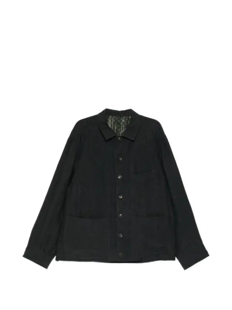 Ziggy Chen spread-collar jacket