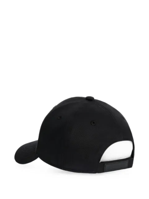 Longchamp Baseballkappe mit Logo-Stickerei