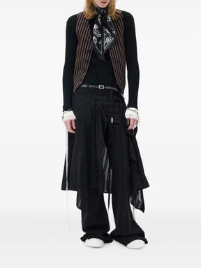 Ann Demeulemeester Kaare pinstripe-pattern waistcoat