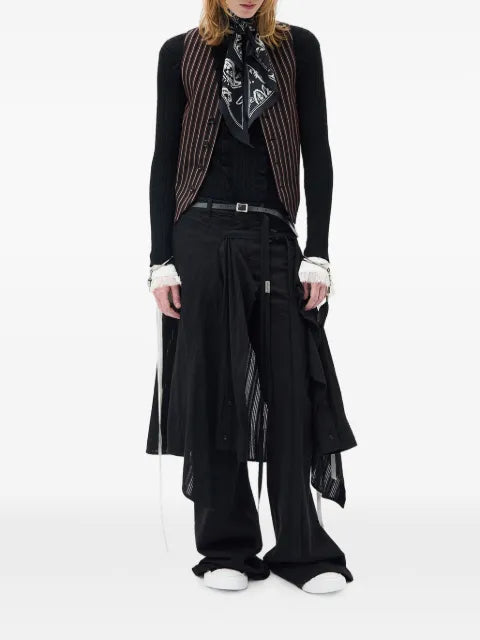 Ann Demeulemeester Kaare pinstripe-pattern waistcoat