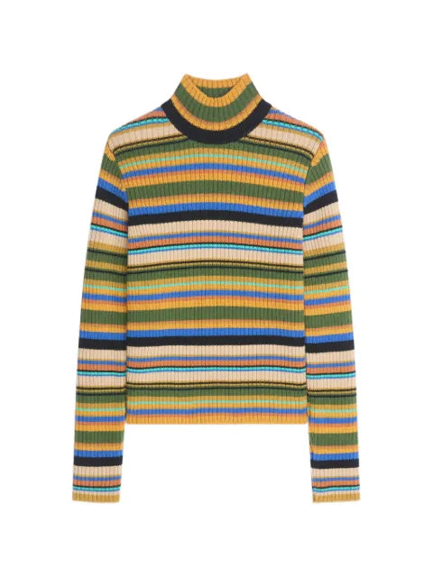 DRIES VAN NOTEN ribbed wool sweater