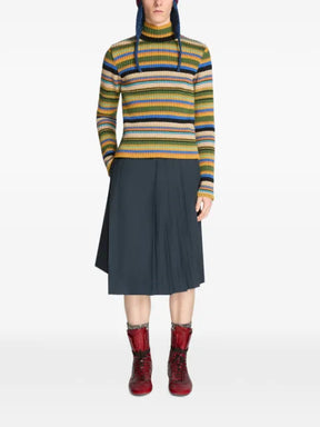 DRIES VAN NOTEN ribbed wool sweater