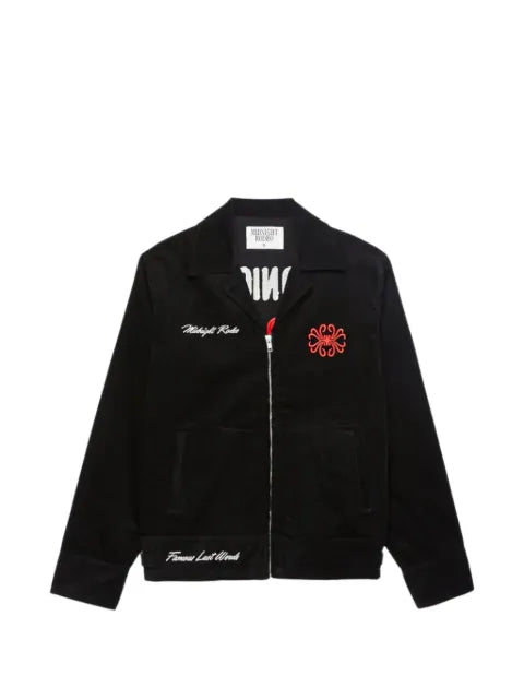 MIDNIGHT RODEO  corduroy embroidered jacket