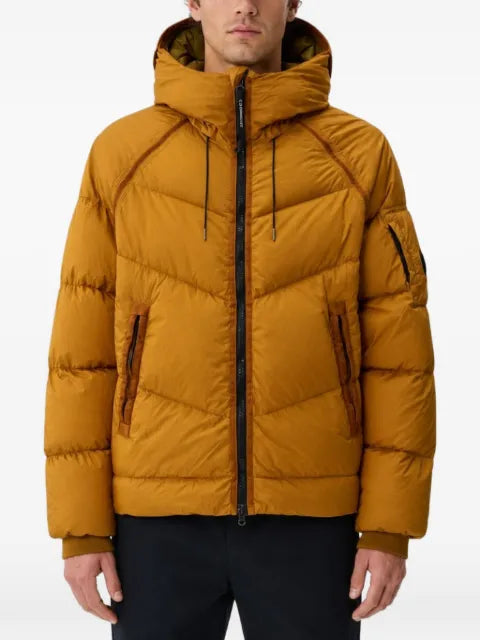 C.P. Company quilted hooded paded jacket