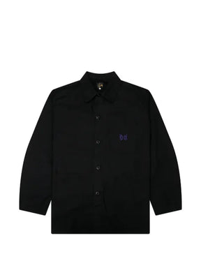 Needles Reversed Sateen Coverall shirt jacket