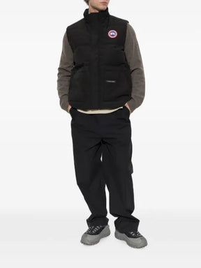 Canada Goose padded logo-patch gilet