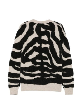 Moschino tiger-pattern sweater