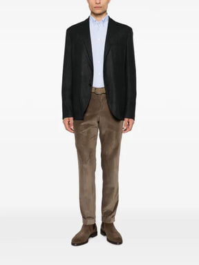 ETRO check-pattern single-breasted blazer