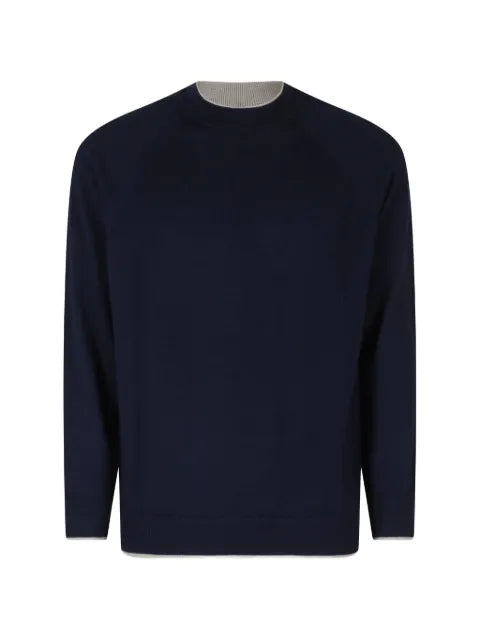 Eleventy raglan-sleeve sweater