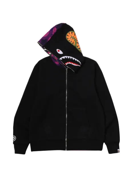 A BATHING APE® Shark camouflage hoodie
