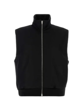 Jil Sander zip-up wool gilet