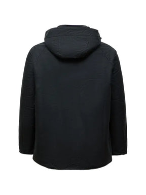 Barbour hooded corduroy-collar jacket