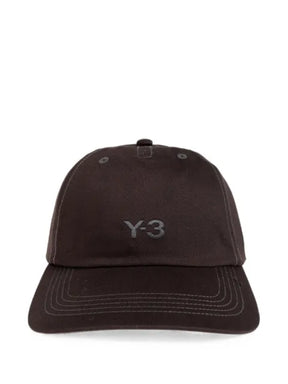 Y-3 Baseballkappe mit Logo-Stickerei