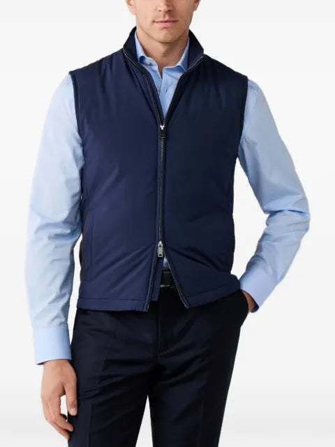 Hackett London Windsor panelled gilet