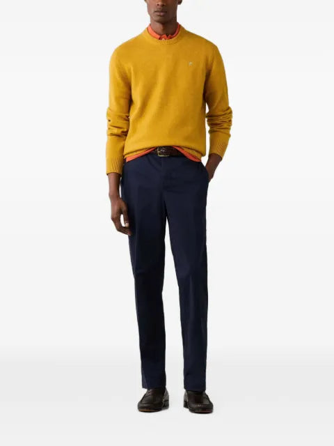 Hackett London lambswool crew-neck knit