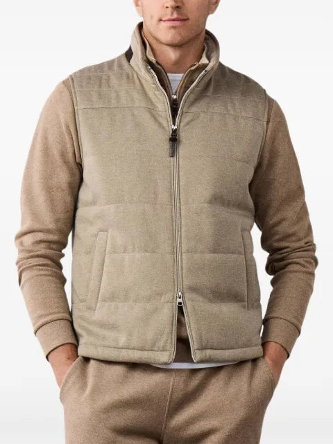 Hackett London quilted gilet