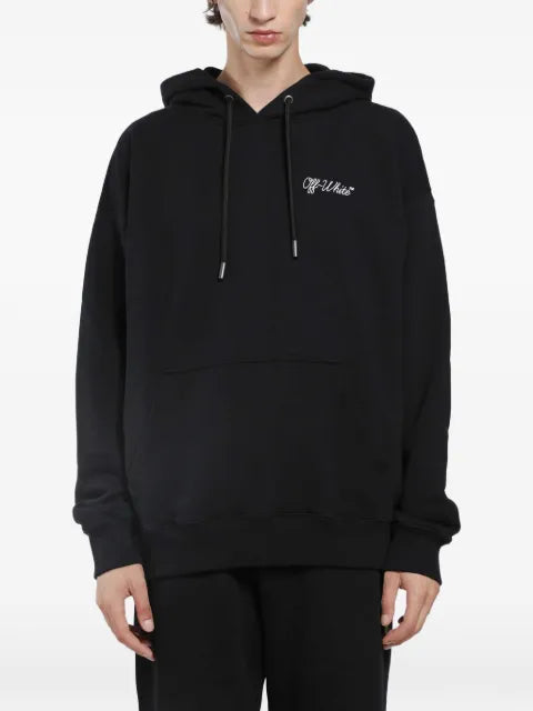 Off-White script logo hoodie